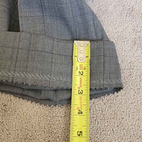 Joseph Abboud Tollegno 1900 2-Piece Suit, Check Pattern, 44 XL - Picture 13 of 15